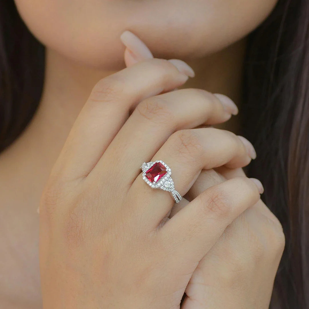 Gemstone Engagement Rings