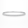 Classic Round Lab Grown Diamond Flex Bangle
