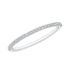 0.17ct Diamond Half Eternity Ring