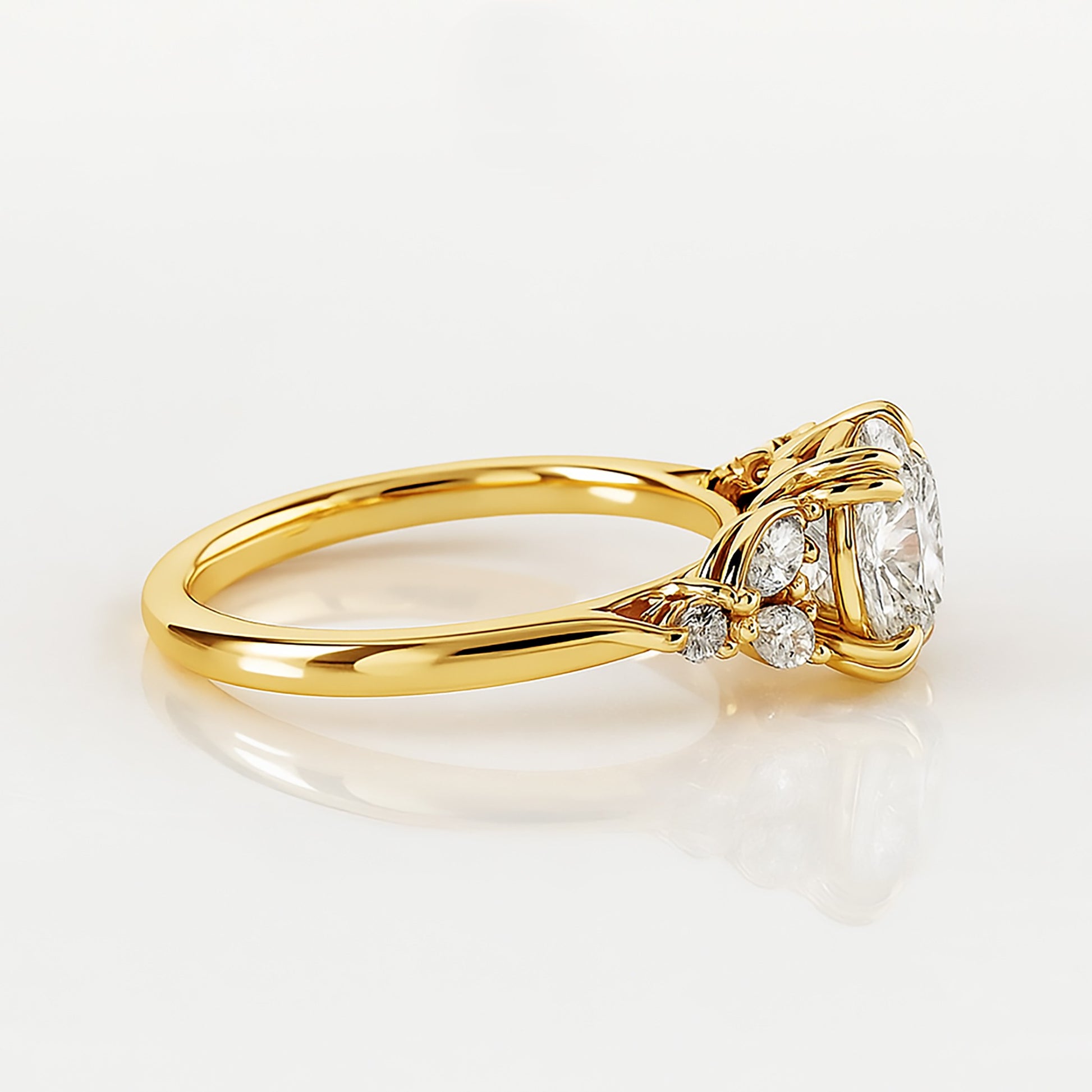 2ct Lab Grown Round Diamond Ring | IGI