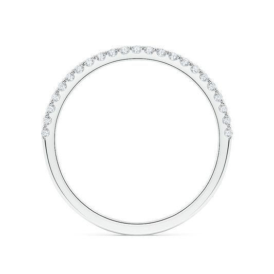 0.17ct Diamond Half Eternity Ring