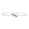 Prong-Set Diamond Infinity Chain Bracelet