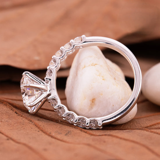 2ct Lab Grown Round Diamond Ring | IGI