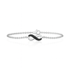 Prong-Set Diamond Infinity Chain Bracelet