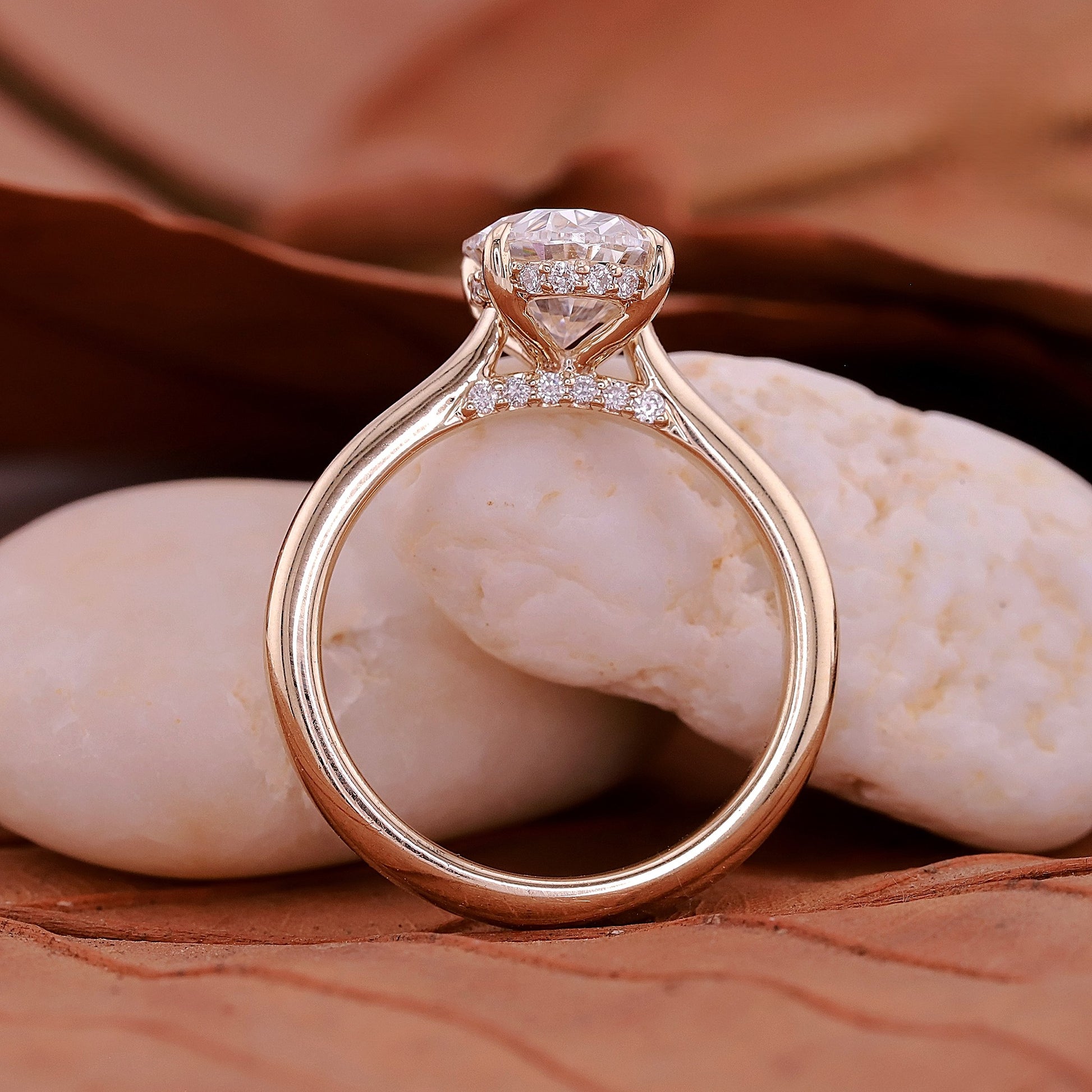 2ct Lab Grown Oval Diamond Ring | IGI