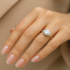 2ct Lab Grown Round Diamond Ring | IGI