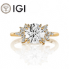 2ct Lab Grown Round Diamond Ring | IGI