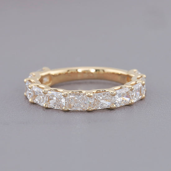 Radiant Cut Lab Grown Diamond Eternity Ring