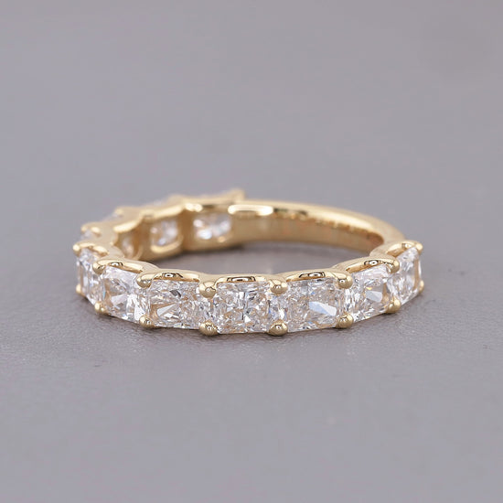Radiant Cut Lab Grown Diamond Eternity Ring