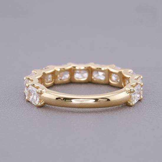 Radiant Cut Lab Grown Diamond Eternity Ring