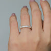 Radiant Cut Lab Grown Diamond Eternity Ring