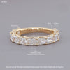 Radiant Cut Lab Grown Diamond Eternity Ring