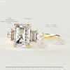 1.50ct Radiant Lab Grown Diamond Engagement Ring