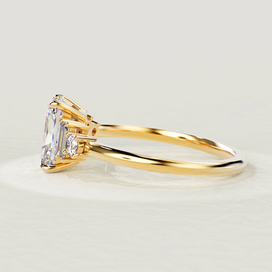 1.50ct Radiant Lab Grown Diamond Engagement Ring