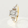 1.50ct Radiant Lab Grown Diamond Engagement Ring